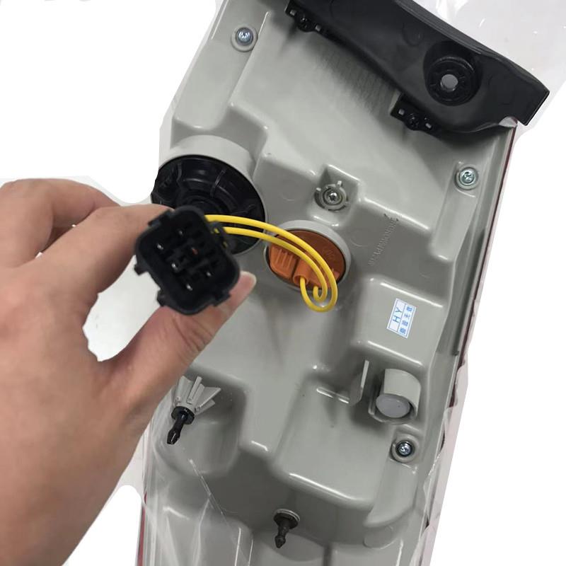 适用于现代1-15后款lx5尾灯总成IXE5L半D后尾灯刹车灯组合尾灯