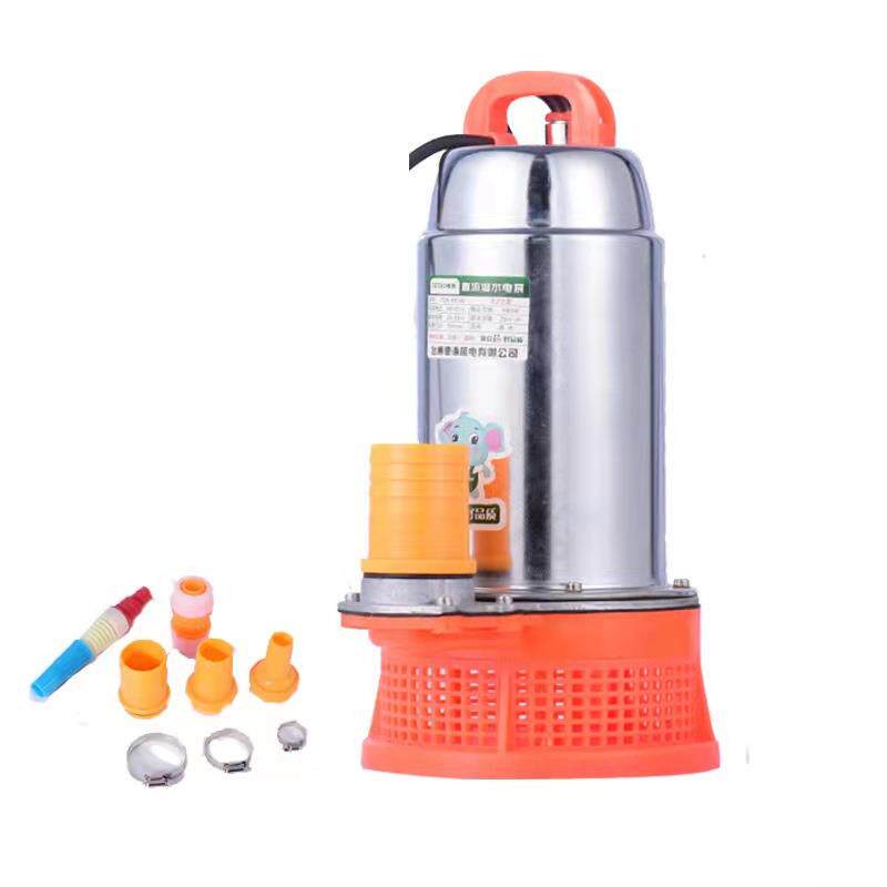 船用12v直流微型潜水泵24v不锈钢直流泵60V48v通用家用抽水泵