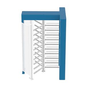 厂家直供十字转闸全高闸工地小区车站人脸人行通道闸机全高转闸门