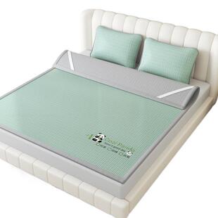 高端凉席冰丝席床笠款床单夏季软席1.8米床1.5m学生宿舍两件套