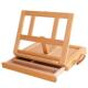 桌面台式 画架榉木质手提折叠便携画板架外出写生画箱美术绘画箱架
