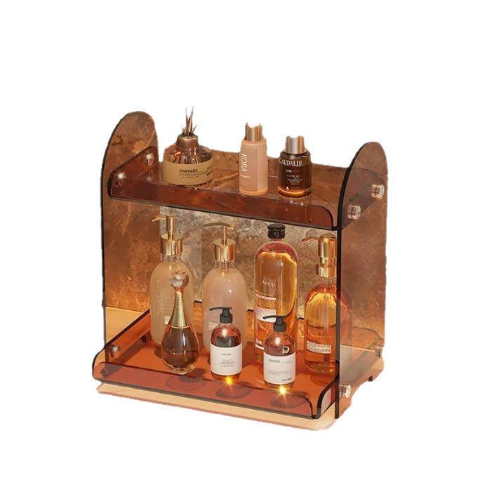 亚克力置物架家用浴室卫生间置物架轻奢风桌面多层化妆品收纳架,家庭/个人清洁工具,浴室角架/置物架,淘宝优惠券,粉丝福利购,淘宝优惠卷