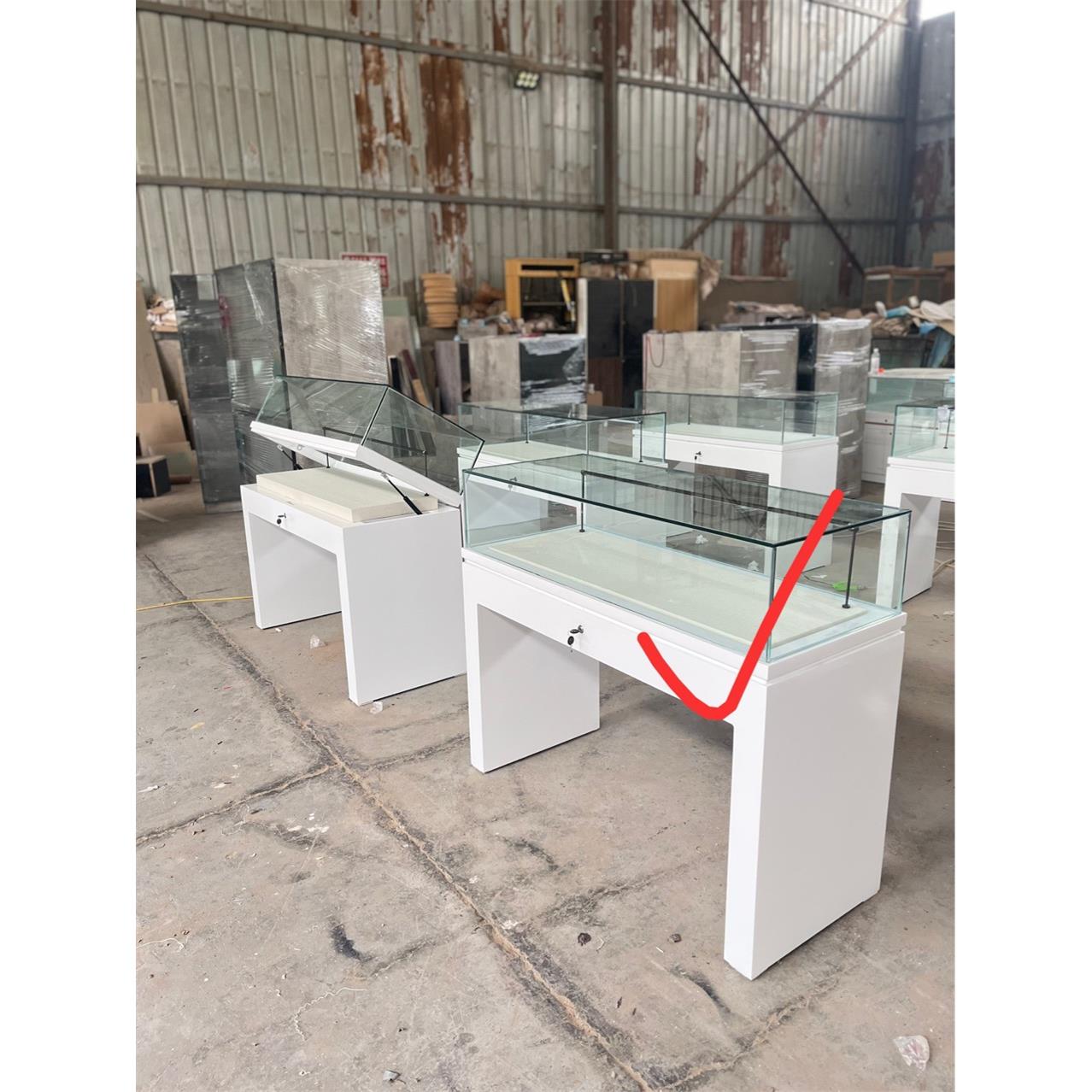 博物馆液压展柜平柜纪念馆展示柜古玩字画展台珠宝文玩玻璃展柜
