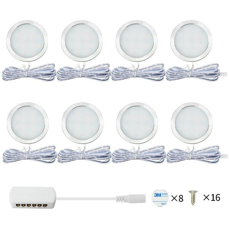 明装LED橱柜灯带开关套装超薄led房车灯酒柜展柜冰球灯,节庆用品/礼品,装饰灯,淘宝优惠券,粉丝福利购,淘宝优惠卷