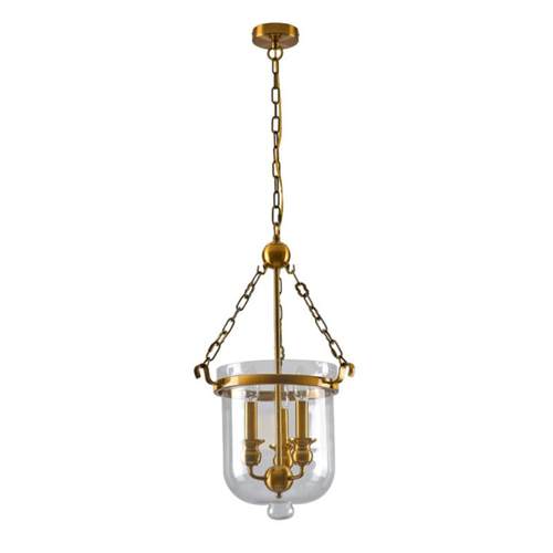 美式复古蜡烛工业风名宿过道餐厅玄关走廊多头玻璃圆桶吊灯轻奢