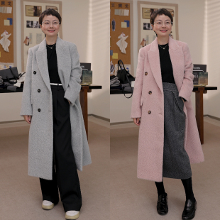 本 1oo%苏立羊驼毛正肩衣外套B版 2541111 小个子极简 一支探戈