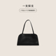 一支探戈 小个子极简ROW风极简哑光头层牛皮双肩带通勤包2548006