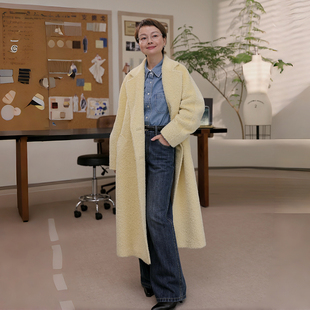 本2541115 镇店珍藏801苏力羊毛大衣B版 一支探戈 小个子极简