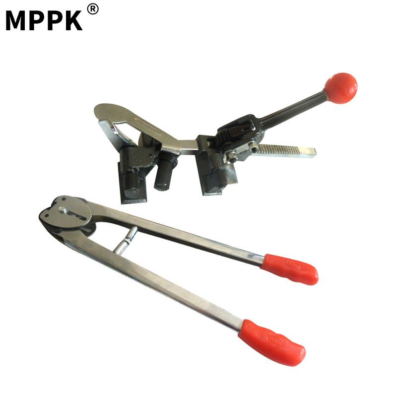 纸塑打包机12-16mm手工PP带打包机塑料带手动拉紧器夹铁扣打包钳图片