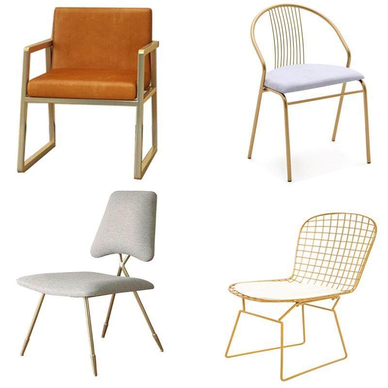 北欧铁艺餐椅简约现代椅子靠背椅办公椅会议椅创意家用网红梳妆椅,商业/办公家具,办公电脑椅/职员椅,淘宝优惠券,粉丝福利购,淘宝优惠卷