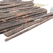 宁波舟山台州松木桩各规格打桩木价格园林河道公园湿地打桩原木