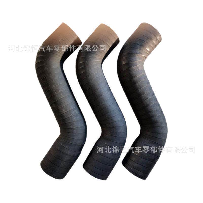 厂家供应发动机中冷散热冷却器进气橡胶管耐高温大口径异形硅胶管