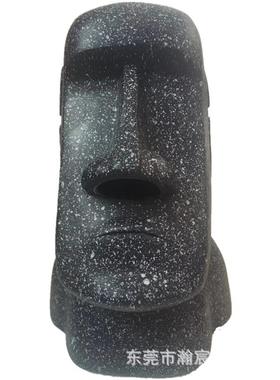 复活岛石像纸巾盒moai客厅搞怪鼻孔收纳摩艾纸巾抽纸盒餐桌面纸盒