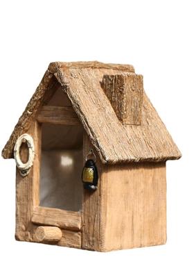 鸟屋鸟窝树木挂件园林装饰配件挂件花园树林庭院挂件