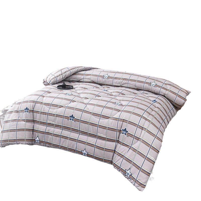 磨毛印花亲肤冬被柔软亲肤双人家用棉被子单人宿舍春秋冬被子被芯,床上用品,化纤被,淘宝优惠券,粉丝福利购,淘宝优惠卷