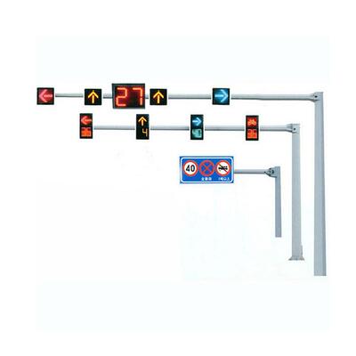 厂家定制LED交通信号灯杆十字路口人行道红绿灯道路安全警示灯