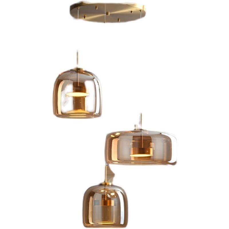 北欧后现代设计师小吊灯餐厅客厅灯卧室网红吧台简约玻璃吊灯,家装灯饰光源,智能吊灯,淘宝优惠券,粉丝福利购,淘宝优惠卷