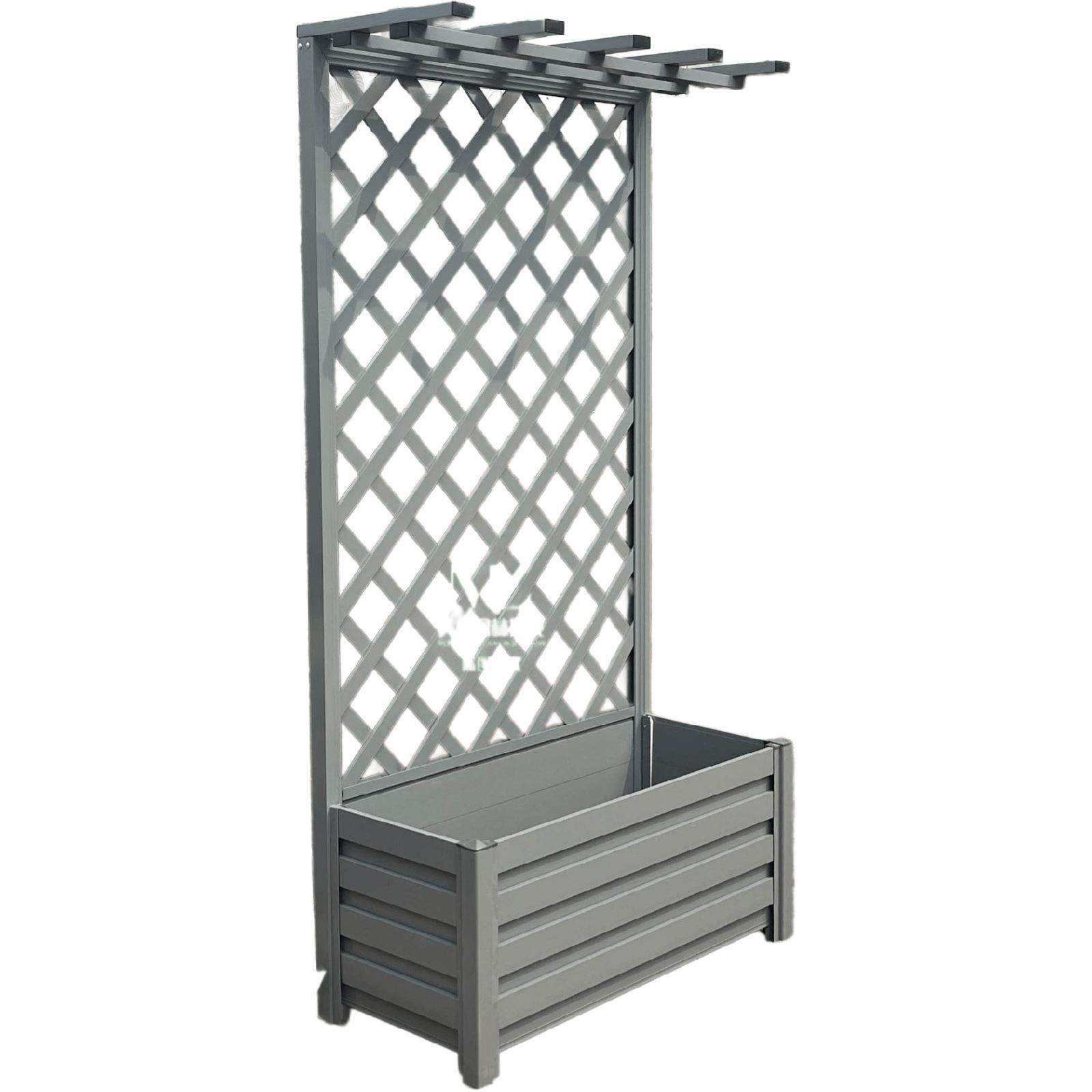 铝合金户外花箱户外外摆花架花盆阳台网格种植箱围护栏隔断爬藤架,鲜花速递/花卉仿真/绿植园艺,花架,淘宝优惠券,粉丝福利购,淘宝优惠卷