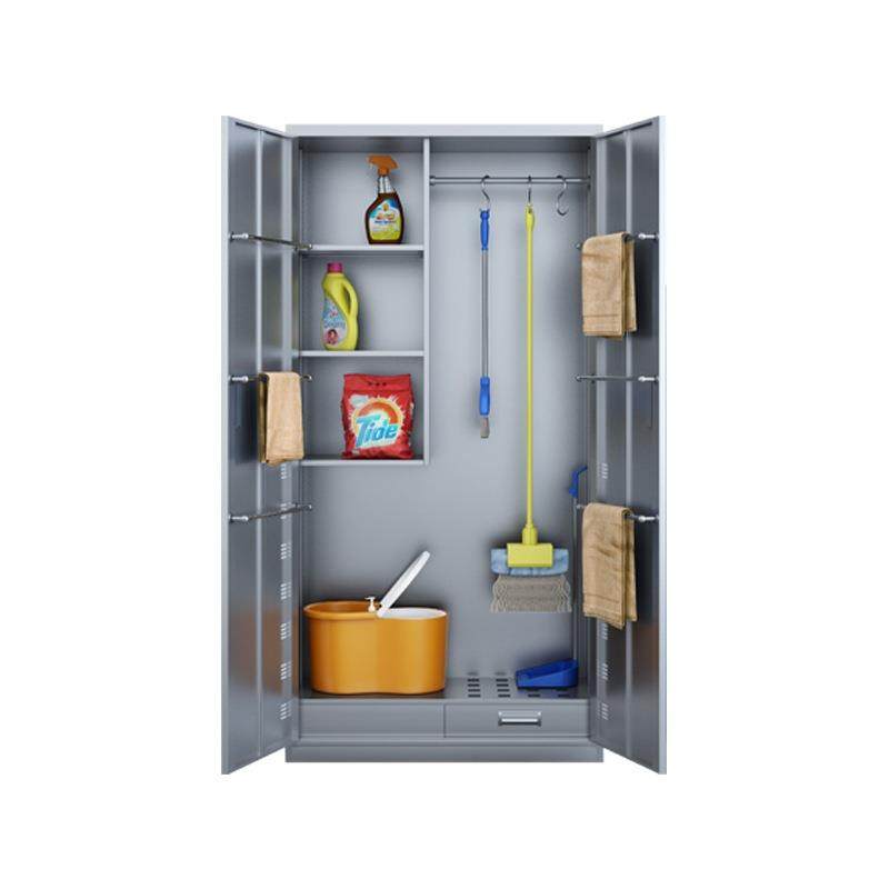 304不锈钢清洁柜保洁工具整理柜学校车间家用阳台拖把扫把收纳柜,商业/办公家具,办公储物柜,淘宝优惠券,粉丝福利购,淘宝优惠卷