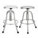 304不锈钢凳子工厂车间流水线实验室升降圆凳旋转椅子加厚高脚凳