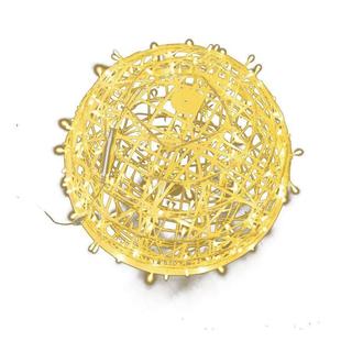 LED太阳能灯球挂树藤球灯户外防水街道商场装饰一拖五24V藤球夜灯