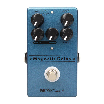 Moskyaudio Magnetic Delay Echo 吉他效果器 厂家批发