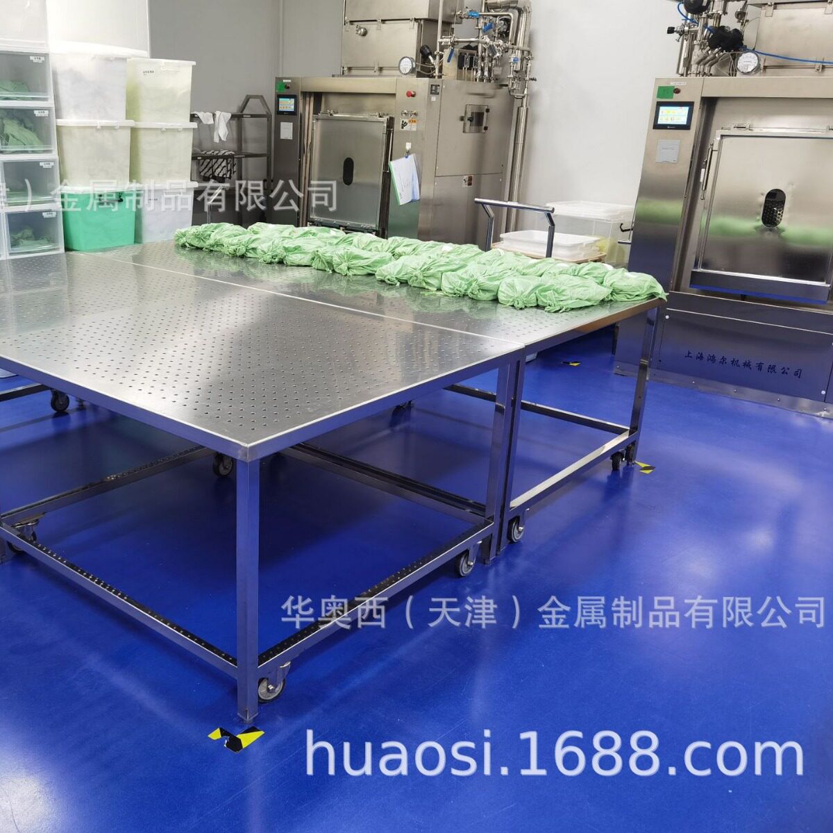 天津工作台-天津不锈钢304洁净室工作台-加工定制厂家-华奥西
