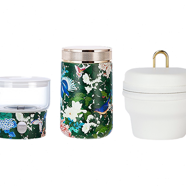 哲品派杯茶水分离泡茶杯便携式旅行茶具玻璃快客杯户外露营飘逸杯