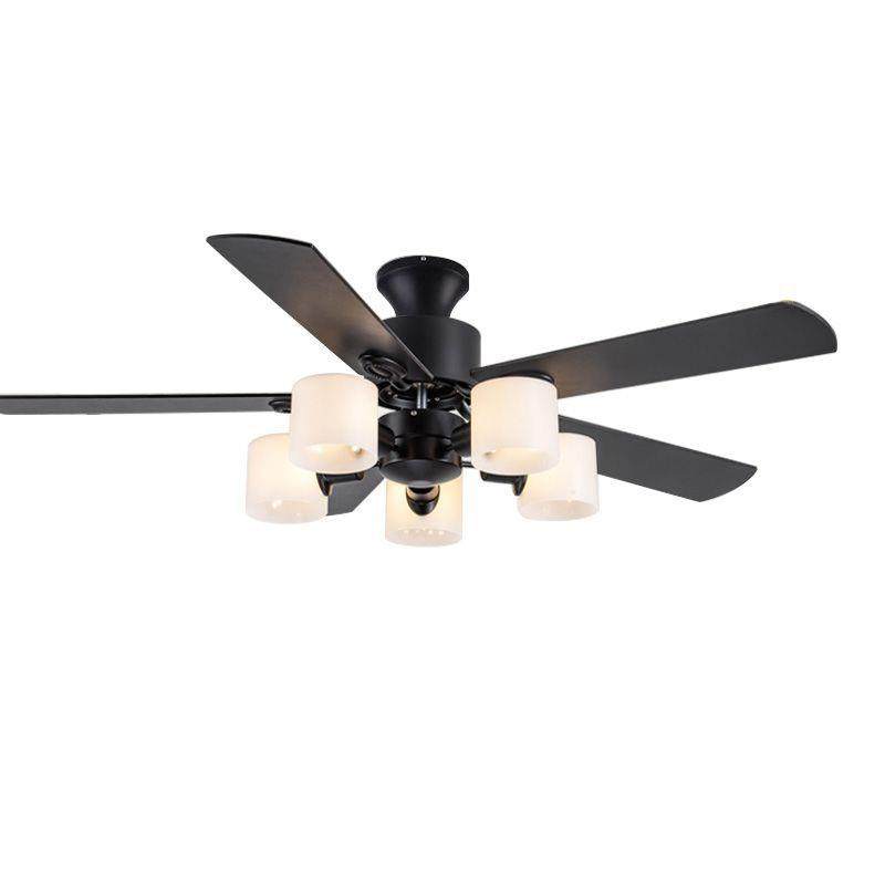 新款客厅木叶风扇灯餐厅吊扇灯家用卧室护眼吊扇吊灯一体大风力,家装灯饰光源,风扇灯,淘宝优惠券,粉丝福利购,淘宝优惠卷