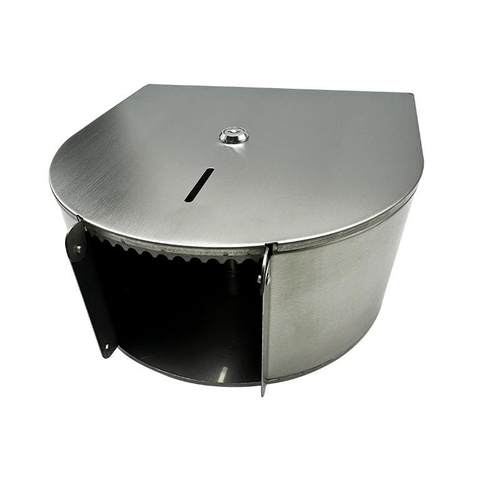 不锈钢大卷纸盒公共卫生间卷纸筒酒店壁挂式擦手大盘手纸盒厕纸架