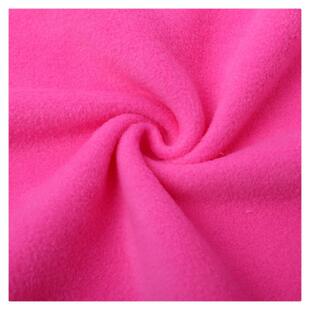 双刷摇粒绒面料200g单双面绒布毛毯卫衣冲锋衣服装114F摇粒绒布料