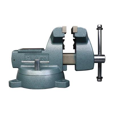 重型方钢台虎钳重型工业级6寸8寸夹具汽修家用台钳工作台钳世达款