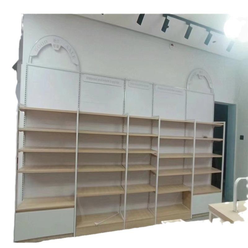 家居用品展示柜母婴坊烤漆带灯陈列架童装店服装展示架产品展示台