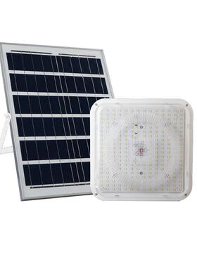 solar2025新款户外庭院灯家用室内防水LED三色吸顶灯