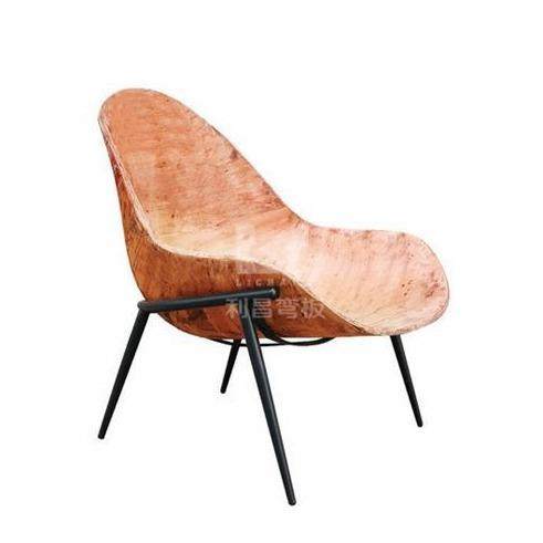 FC-2027意式极简现代家用舒适北欧轻奢风休闲椅弯曲胶合板弯板