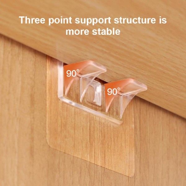 网红1 PCS Shelf Support Adhesive Pegs Closet Partition Brack 床上用品 床品配件 原图主图