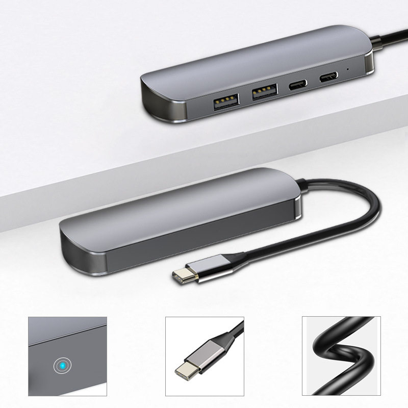 Type-c hub扩展坞分线器2A2C USB3.2gen2 10Gb data usb集线器