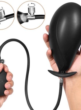 .Silicone Inflatable Super Anal Dildo Plug Big ButtPlug Anus