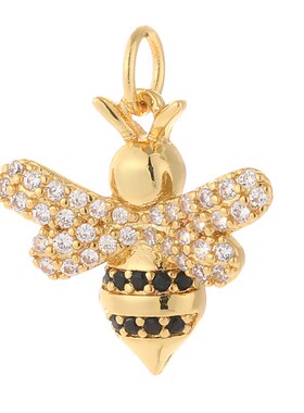 Gold Color Bee Snake Charms for Making Supplies Sloth Animal