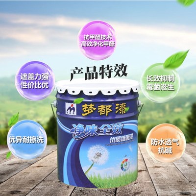 内墙乳胶漆墙漆刷墙白漆家用粉刷自刷墙面漆白色油漆室内工程涂料