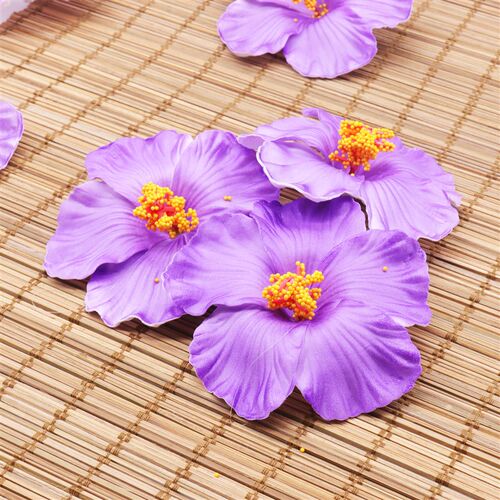 好货10PCS Hibiscus flowers Hawaii party Summer party DIY dec