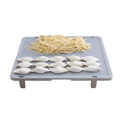 多层盖帘水饺托盘家用水饺帘可折叠包水饺垫盘可叠加不粘面长方形