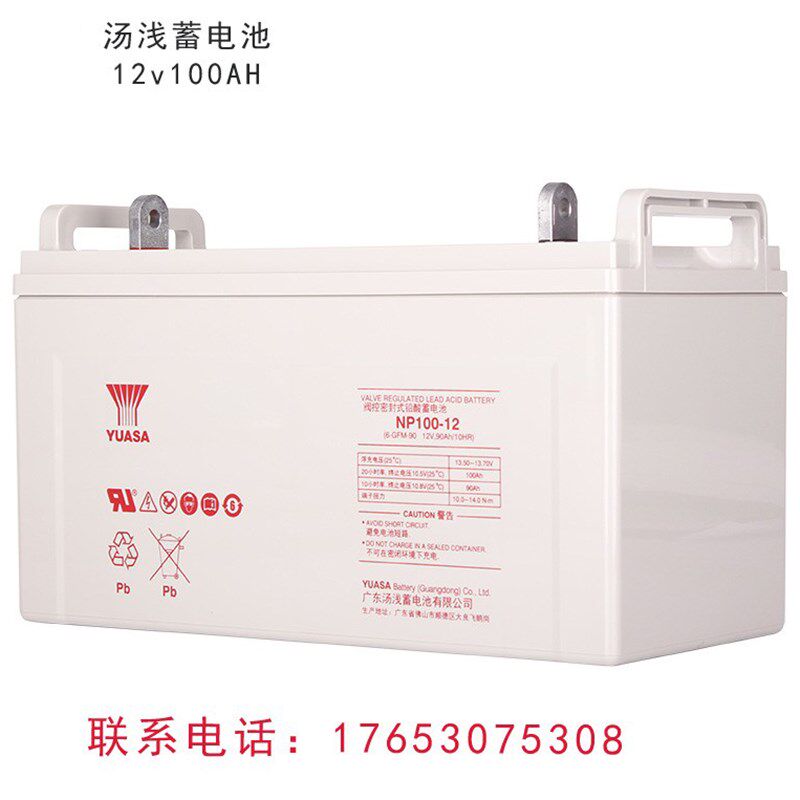 极速汤浅YUASA NP100-12 12V100AhUPS电源直流屏工业机房免维护蓄