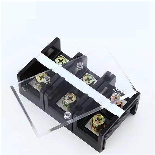 TC接线端子排60 100 150 200 300A大电流2 3 4 5 P位接线柱铜线盒