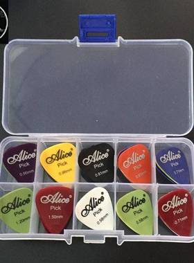 40 guitar picks 1 box case  acoustic electric bass pic