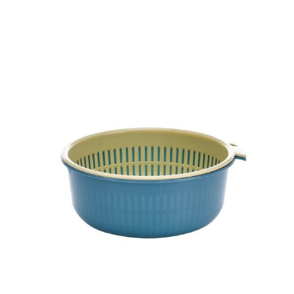 1Pcs Hangable Multi Household Double Layer Plastic Fruit Bow