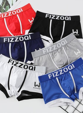 4-packs Men Underwear Boxer Male Men's Boxer For Mens Pa