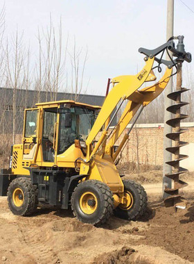 鼎东合金钻头钻机长螺旋旋挖钻机螺旋钻孔机