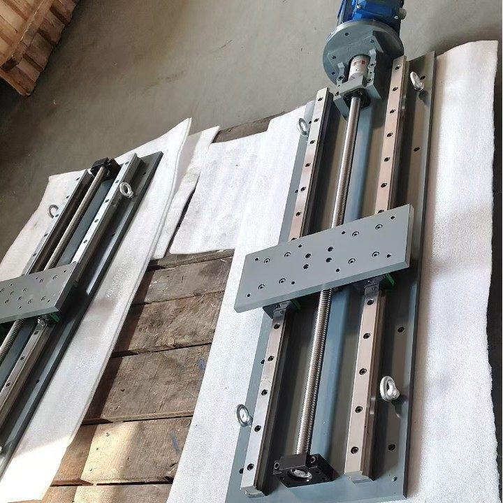 销售滑轨 移动平台开发设计 一体式供应 滚珠丝杆移动滑系统。