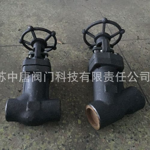 WJ65H-25C直流式焊接波纹管截止阀 Y型承插焊波纹管截止阀 A105N